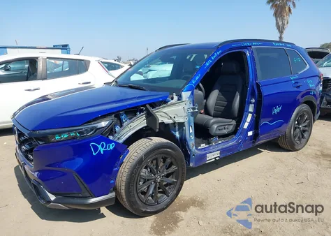 2024 Honda Cr-V Hybrid Sport-L из США, поврежденный, VIN 7FARS5H88RE020606